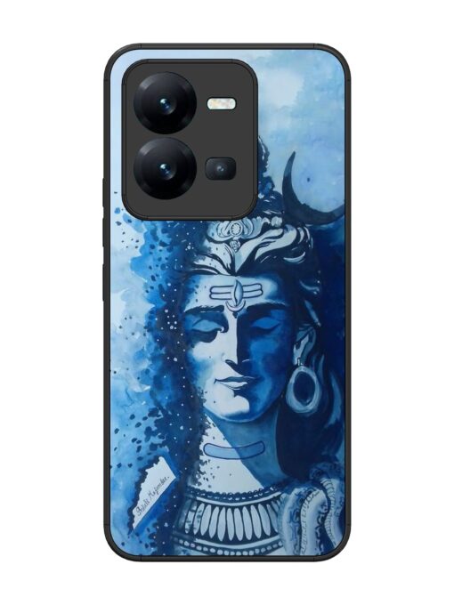 Shiv Art Glossy Metal Phone Cover for Vivo V25 (5G) Zapvi