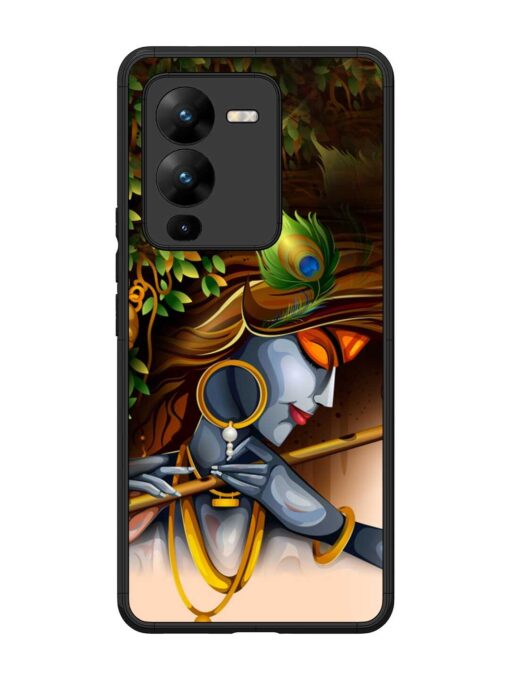 Krishna Glossy Metal Phone Cover for Vivo V25 Pro (5G) Zapvi