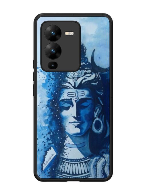 Shiv Art Glossy Metal Phone Cover for Vivo V25 Pro (5G)