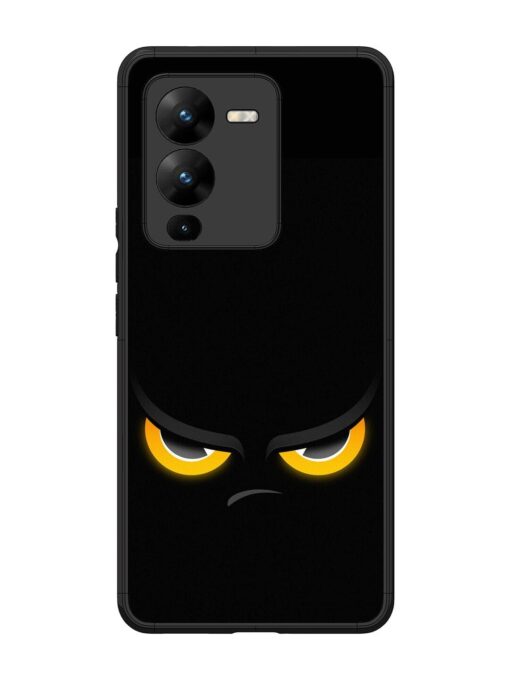 Scary Yellow Eye Glossy Metal TPU Phone Cover for Vivo V25 Pro (5G) Zapvi