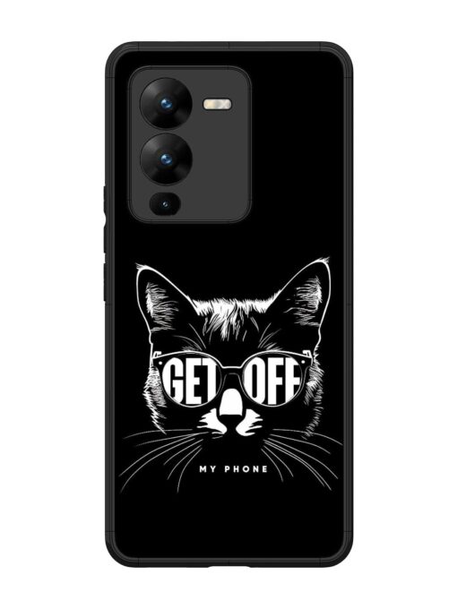 Get Off Glossy Metal TPU Phone Cover for Vivo V25 Pro (5G) Zapvi