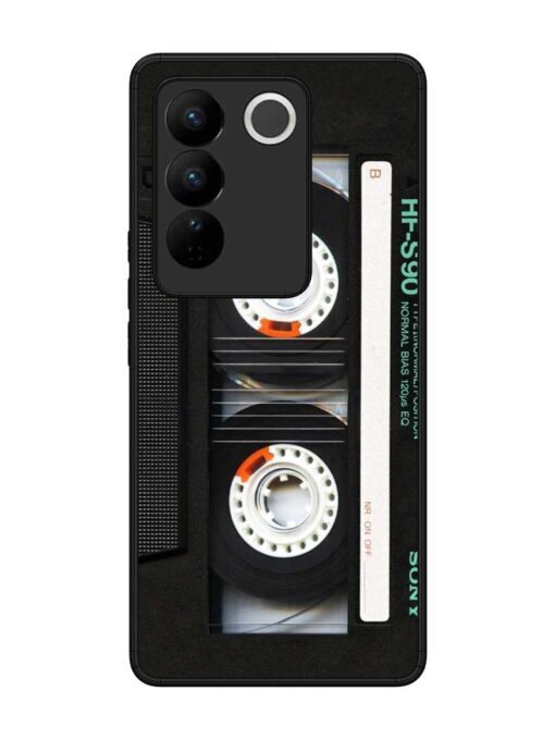 Sony Hf-S90 Cassette Glossy Metal Phone Cover for Vivo V27 (5G)