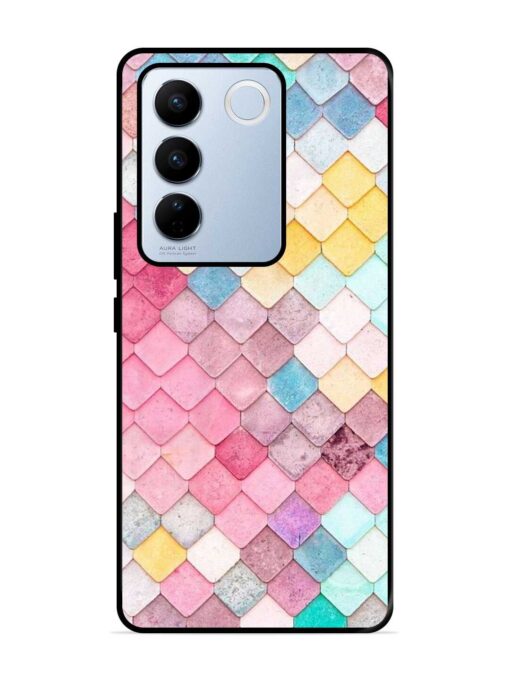 Fondos De Pantalla Glossy Metal Phone Cover for Vivo V27 Pro (5G) Zapvi