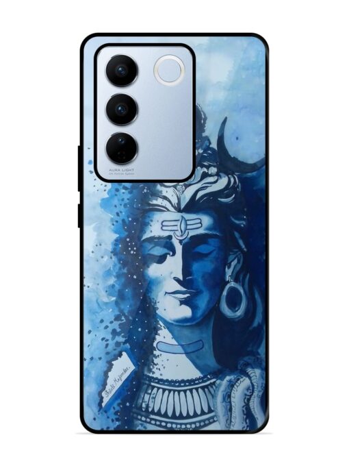 Shiv Art Glossy Metal Phone Cover for Vivo V27 Pro (5G) Zapvi