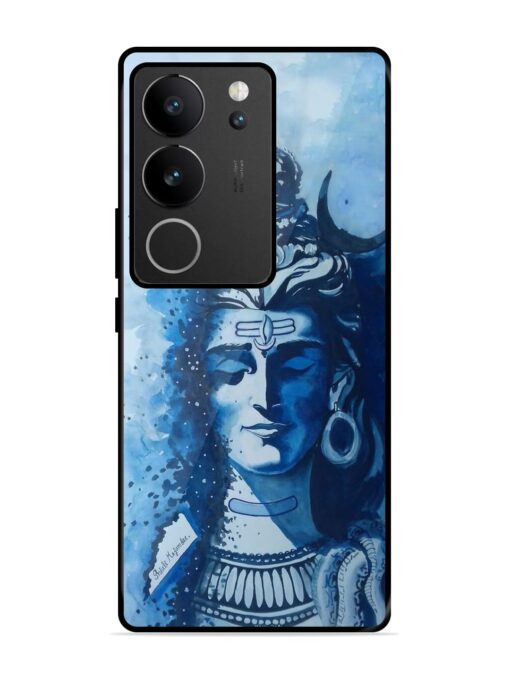 Shiv Art Glossy Metal Phone Cover for Vivo V29 (5G) Zapvi