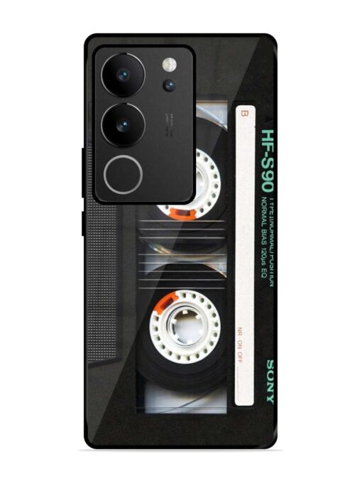 Sony Hf-S90 Cassette Glossy Metal Phone Cover for Vivo V29 (5G)