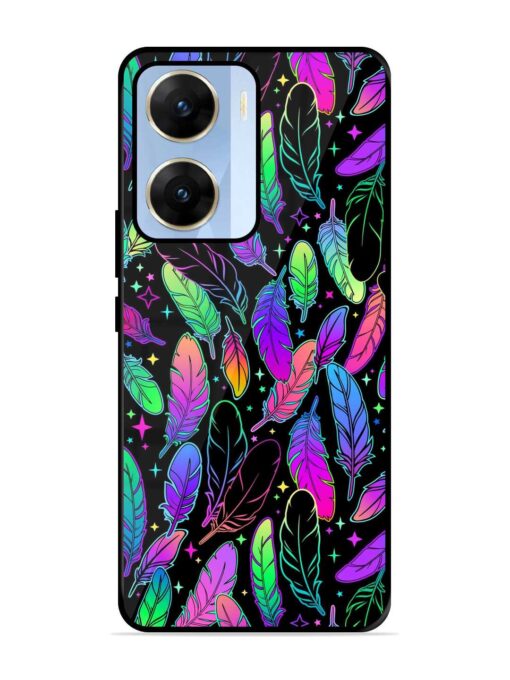 Bright Multi Colored Seamless Glossy Metal Phone Cover for Vivo V29E (5G) Zapvi