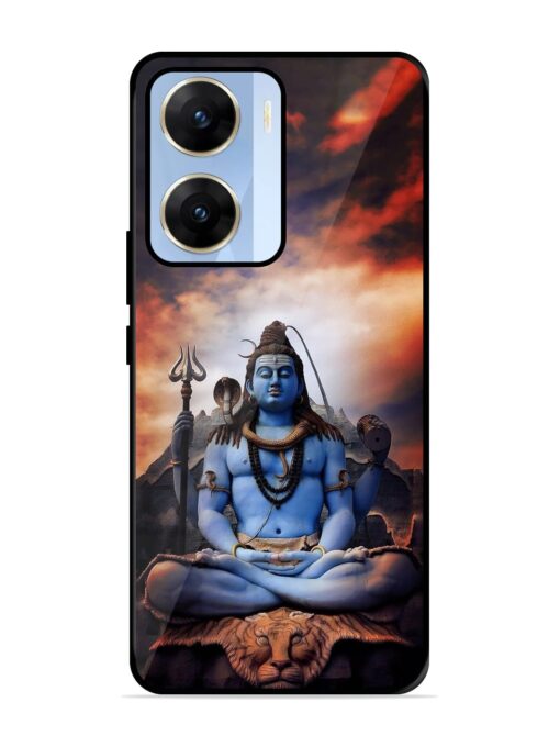 Jai Jai Shiv Glossy Metal Phone Cover for Vivo V29E (5G) Zapvi