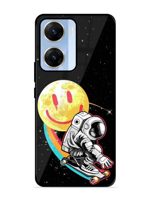 Astronaut Art Glossy Metal Phone Cover for Vivo V29E (5G) Zapvi