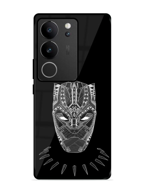 Fictional Art Glossy Metal Phone Cover for Vivo V29 Pro (5G)