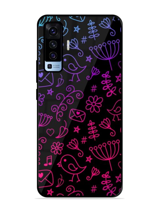 Cool Girly Glossy Metal Phone Cover for Vivo X50 Zapvi