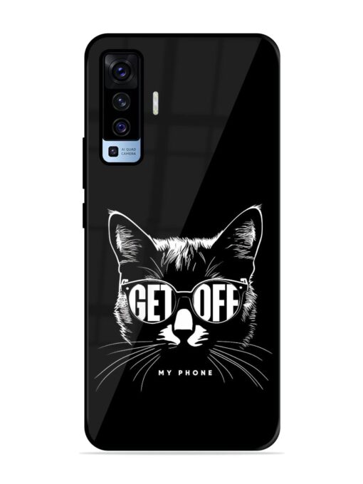 Get Off Glossy Metal TPU Phone Cover for Vivo X50 Zapvi