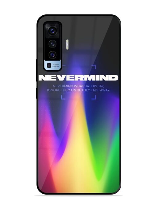 Nevermind Glossy Metal Phone Cover for Vivo X50 Zapvi