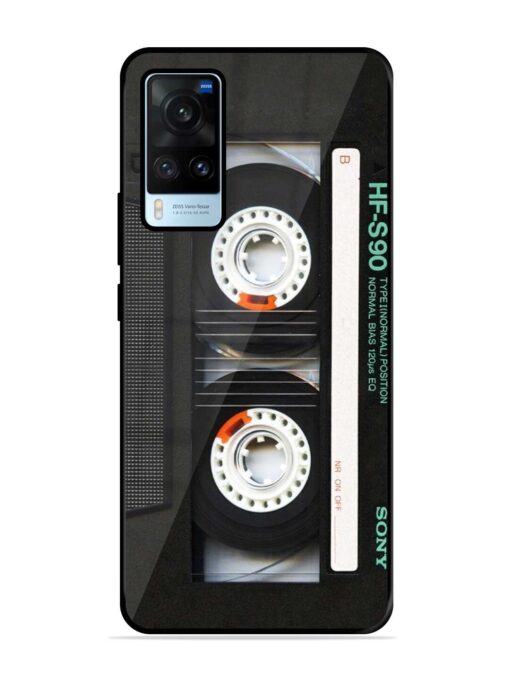 Sony Hf-S90 Cassette Glossy Metal Phone Cover for Vivo X60 Zapvi