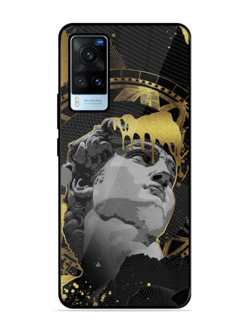 Roman Face Glossy Metal Phone Cover for Vivo X60 Zapvi