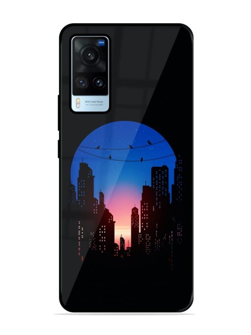 Minima City Vibe Glossy Metal Phone Cover for Vivo X60 Zapvi