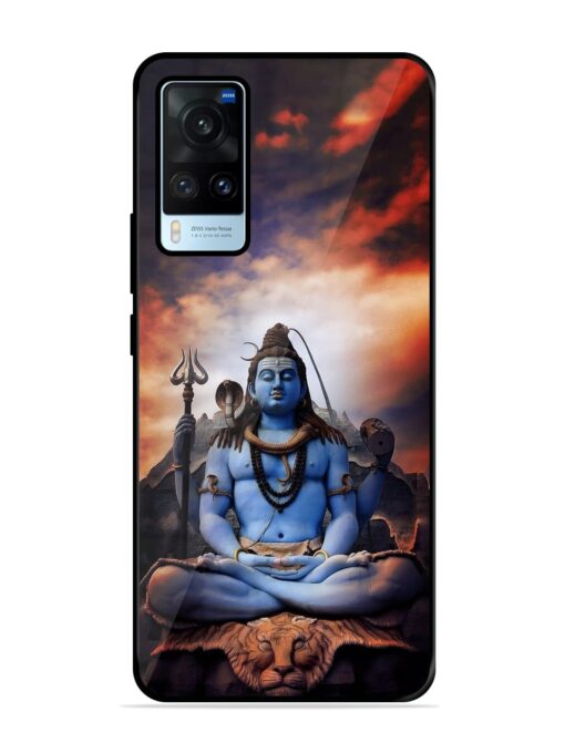 Jai Jai Shiv Glossy Metal Phone Cover for Vivo X60 Zapvi