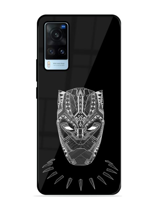 Fictional Art Glossy Metal Phone Cover for Vivo X60 Zapvi