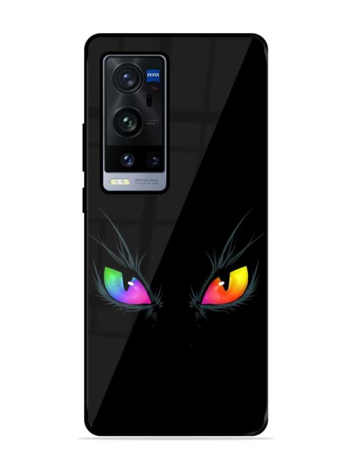 Cat Eyes Glossy Metal Phone Cover for Vivo X60 Pro Plus