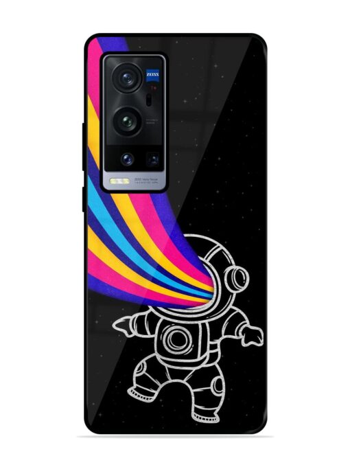 Astronaut Glossy Metal TPU Phone Cover for Vivo X60 Pro Plus Zapvi