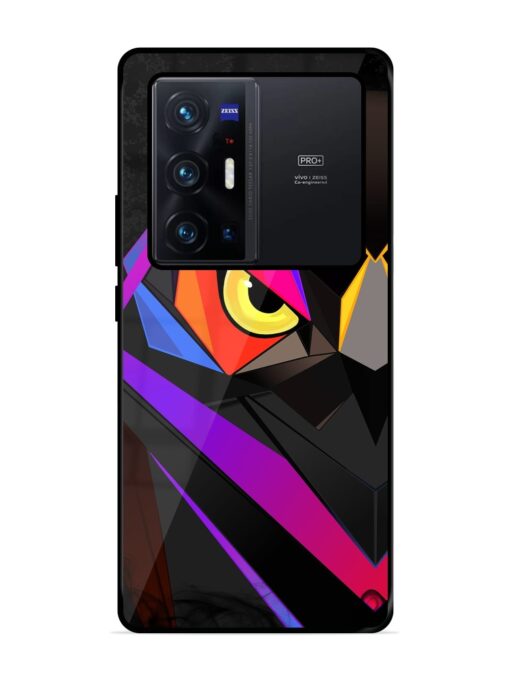 Wpap Owl Glossy Metal Phone Cover for Vivo X70 Pro Plus