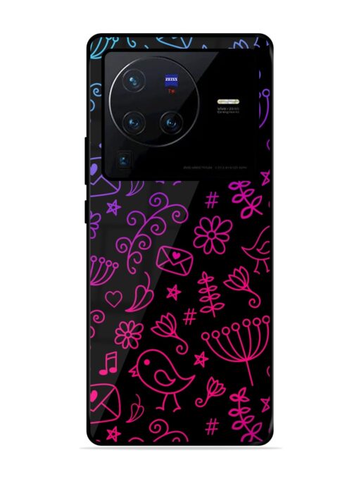 Cool Girly Glossy Metal Phone Cover for Vivo X80 Pro