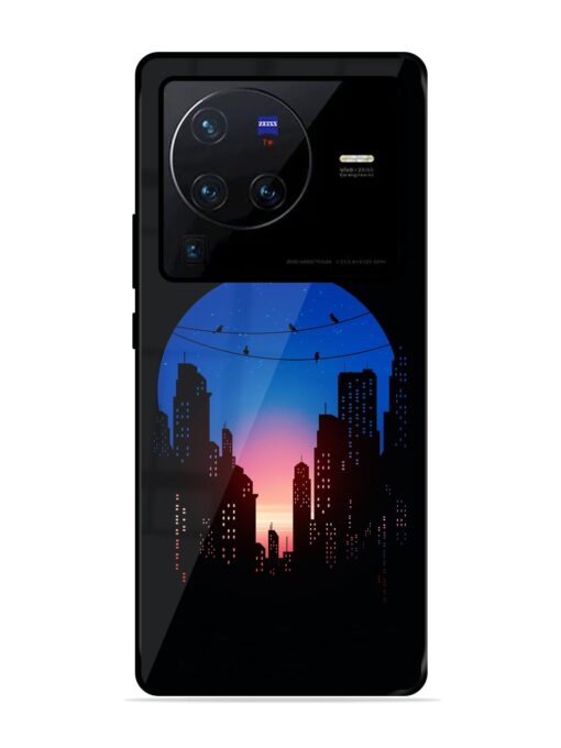 Minima City Vibe Glossy Metal Phone Cover for Vivo X80 Pro Zapvi