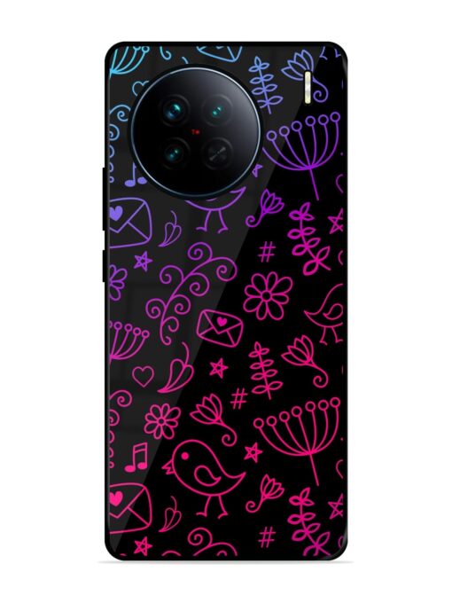 Cool Girly Glossy Metal Phone Cover for Vivo X90