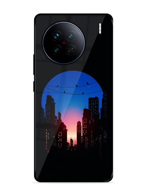 Minima City Vibe Glossy Metal Phone Cover for Vivo X90 Zapvi