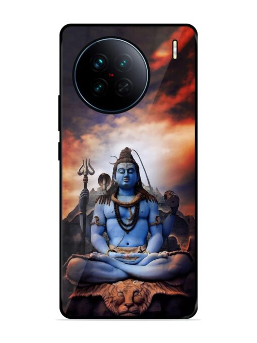 Jai Jai Shiv Glossy Metal Phone Cover for Vivo X90