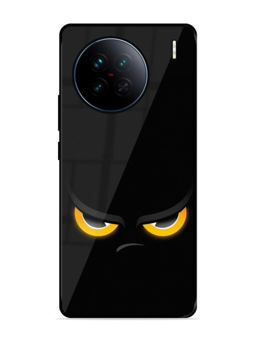 Cartoon Eye Glossy Metal Phone Cover for Vivo X90 Zapvi