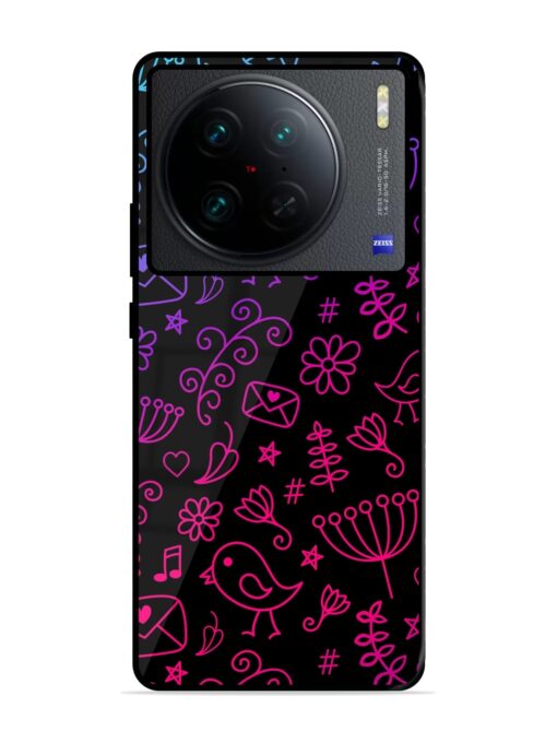 Cool Girly Glossy Metal Phone Cover for Vivo X90 Pro