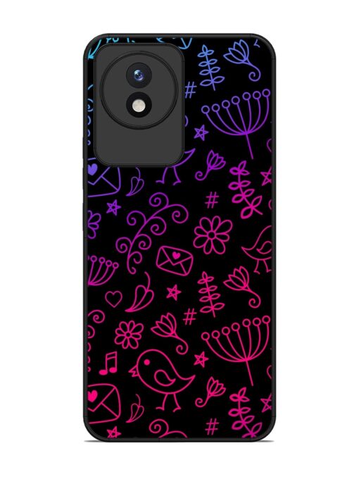 Cool Girly Glossy Metal Phone Cover for Vivo Y02