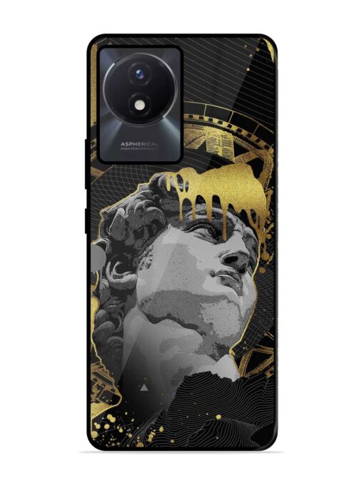 Roman Face Glossy Metal Phone Cover for Vivo Y02T Zapvi