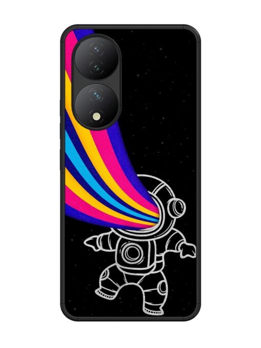 Astronaut Glossy Metal TPU Phone Cover for Vivo Y100 (5G) Zapvi