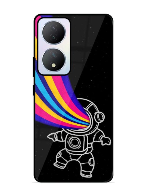 Astronaut Glossy Metal TPU Phone Cover for Vivo Y100A (5G) Zapvi