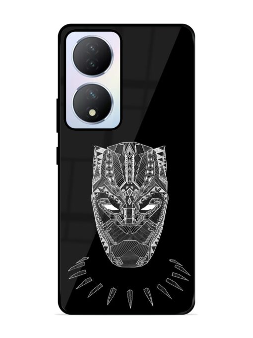 Fictional Art Glossy Metal Phone Cover for Vivo Y100A (5G)