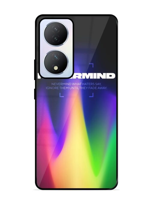 Nevermind Glossy Metal Phone Cover for Vivo Y100A (5G) Zapvi