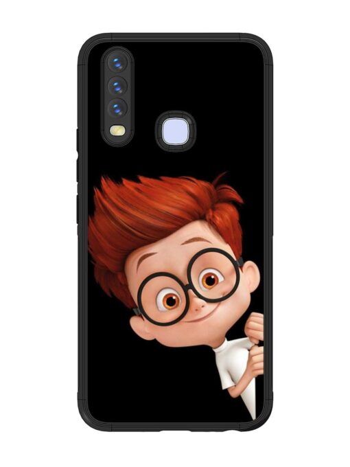 Smart Boy Cartoon Glossy Metal Phone Cover for Vivo Y12 Zapvi