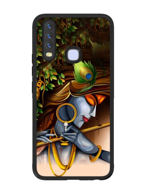 Krishna Glossy Metal Phone Cover for Vivo Y12