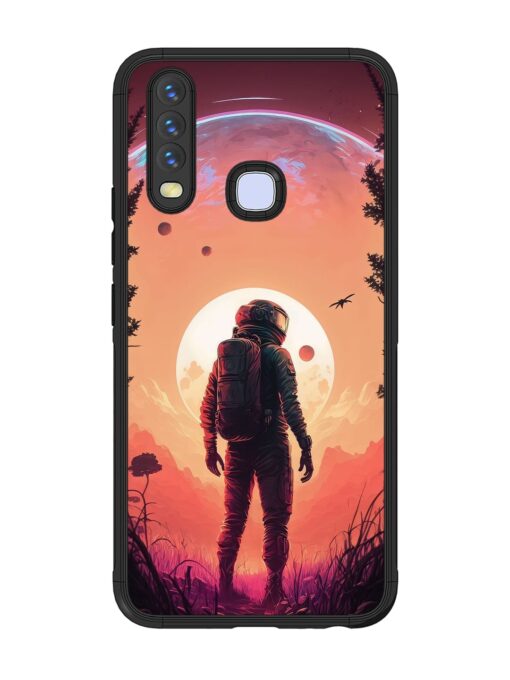 Red Sky At Morning Glossy Metal Phone Cover for Vivo Y12 Zapvi