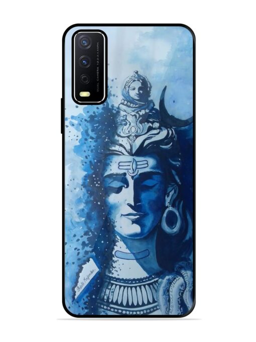 Shiv Art Glossy Metal Phone Cover for Vivo Y12S Zapvi