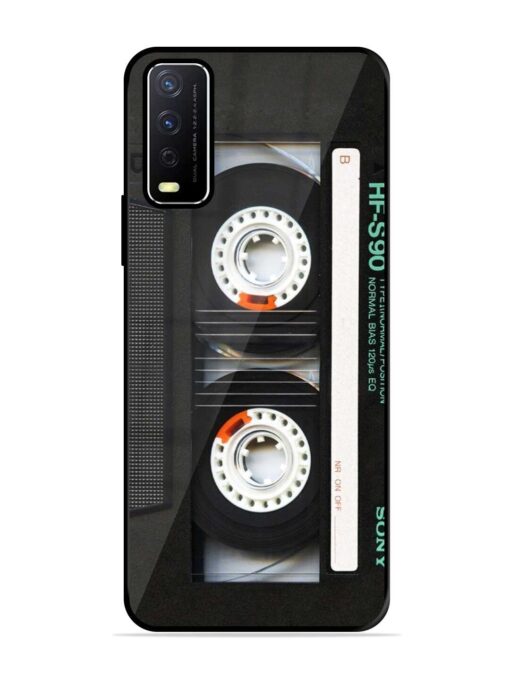 Sony Hf-S90 Cassette Glossy Metal Phone Cover for Vivo Y12S Zapvi