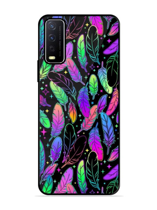 Bright Multi Colored Seamless Glossy Metal Phone Cover for Vivo Y12S Zapvi