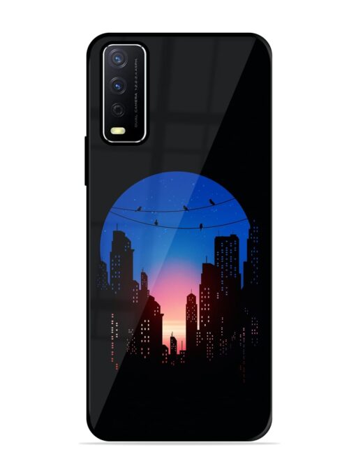 Minima City Vibe Glossy Metal Phone Cover for Vivo Y12S Zapvi