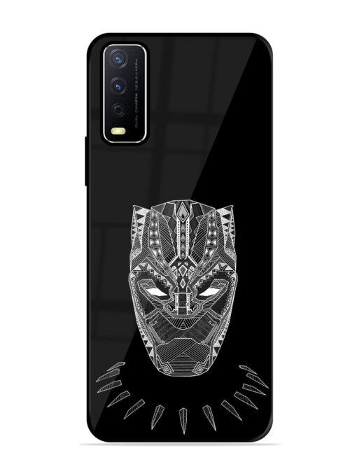 Fictional Art Glossy Metal Phone Cover for Vivo Y12S Zapvi