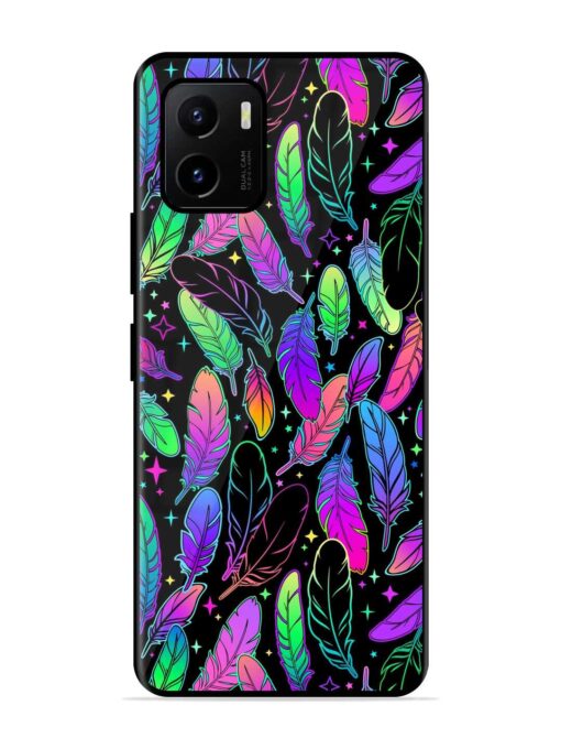 Bright Multi Colored Seamless Glossy Metal Phone Cover for Vivo Y15S