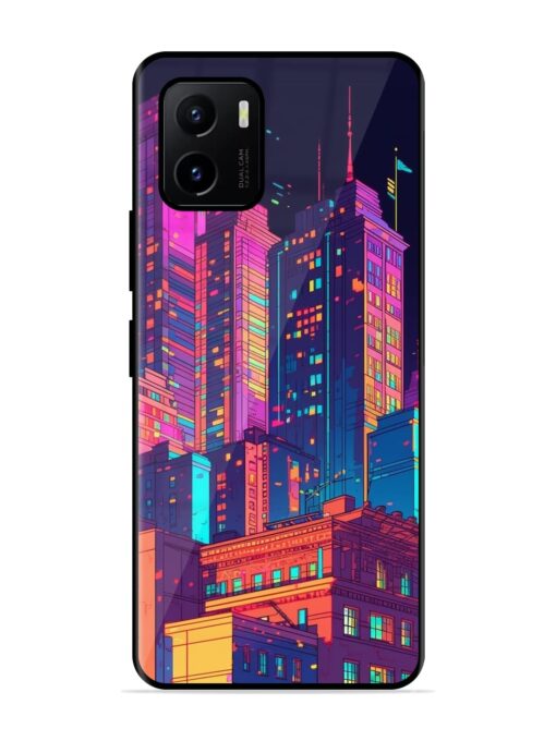 City View Glossy Metal Phone Cover for Vivo Y15S Zapvi