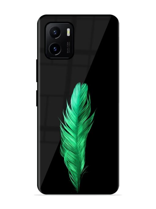 Feather Texture Glossy Metal Phone Cover for Vivo Y15S