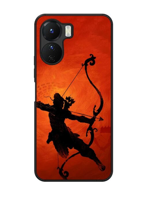 Illustration Lord Rama Glossy Metal Phone Cover for Vivo Y16 Zapvi